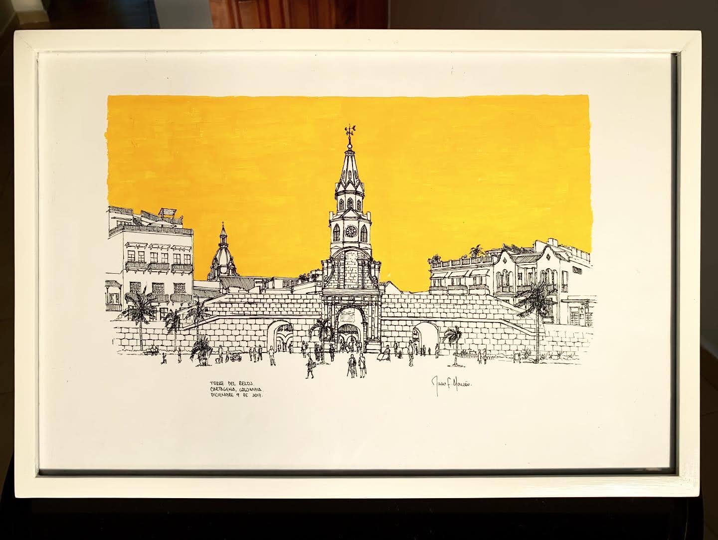 2. THE CLOCK TOWER INK | Cartagena, Colombia